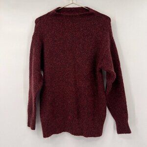 Uniqlo Wool Blend Mock Neck Sweater